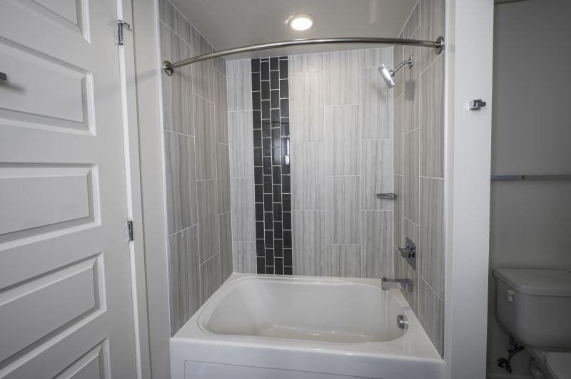 Modern Shower and Tub Combo
